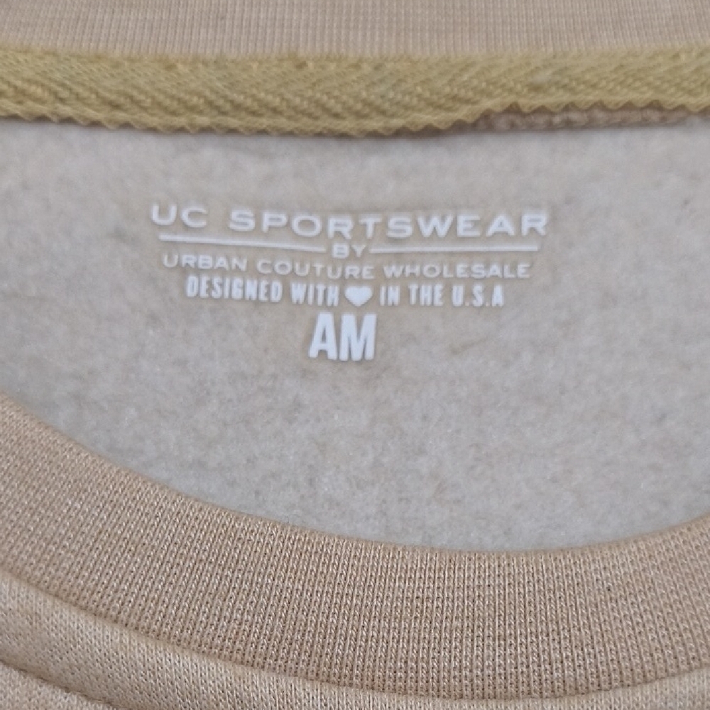 ADM Beige Crewneck Sweatshirt - Picture 3 of 9